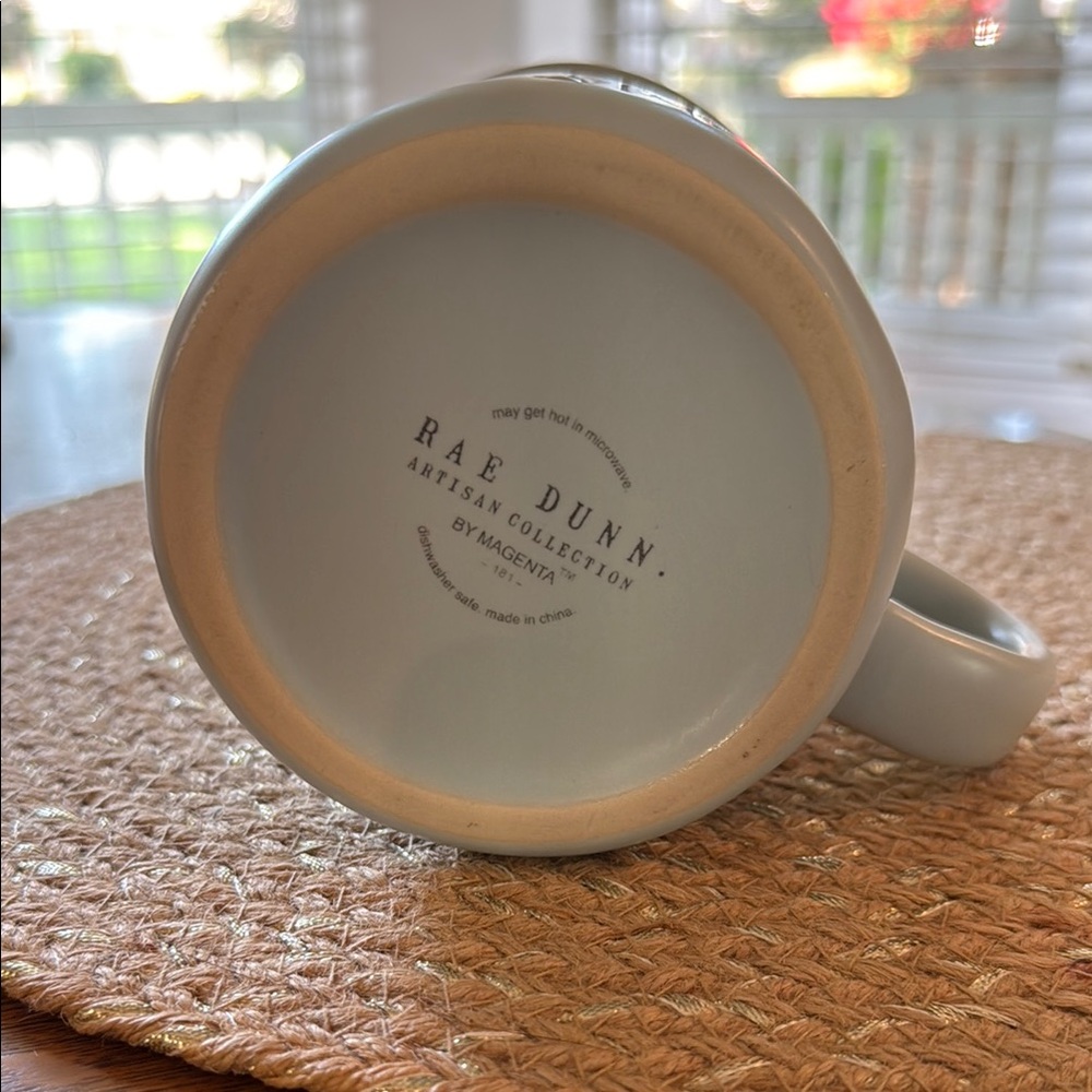 Rae Dunn Let It Snow Mug - Baby Blue - Picture 2 of 3